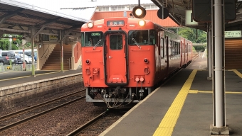 大田市駅から温泉津駅の乗車記録(乗りつぶし)写真
