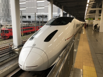 新鳥栖駅から博多駅の乗車記録(乗りつぶし)写真