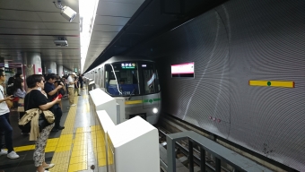 大門駅から赤羽橋駅の乗車記録(乗りつぶし)写真