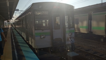 岩見沢駅から苫小牧駅:鉄道乗車記録の写真