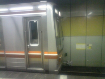 恵美須町駅から南森町駅の乗車記録(乗りつぶし)写真