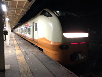 村上駅から新潟駅の乗車記録(乗りつぶし)写真
