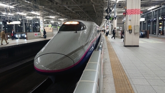 東京駅から仙台駅:鉄道乗車記録の写真