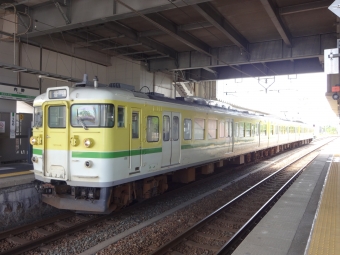 内野駅から新潟駅の乗車記録(乗りつぶし)写真