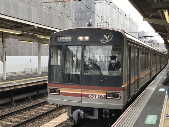 淡路駅から正雀駅の乗車記録(乗りつぶし)写真