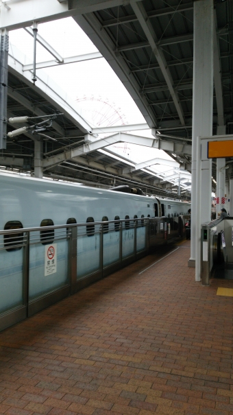 岡山駅から鹿児島中央駅の乗車記録(乗りつぶし)写真
