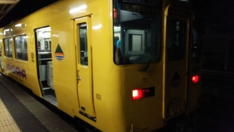 山川駅から鹿児島中央駅の乗車記録(乗りつぶし)写真