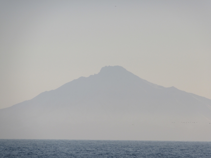 鉄道乗車記録の写真:旅の思い出(11)        「おまけ：ノシャップ岬では利尻島もきれいに見えました」