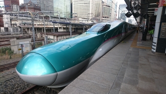 東京駅から新青森駅の乗車記録(乗りつぶし)写真