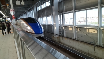 上越妙高駅から長野駅:鉄道乗車記録の写真