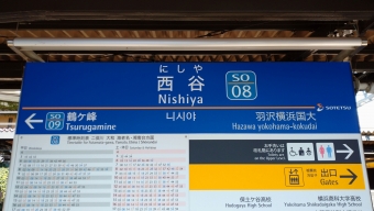 羽沢横浜国大駅から西谷駅の乗車記録(乗りつぶし)写真