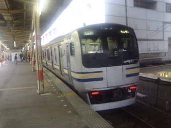 千葉駅から錦糸町駅の乗車記録(乗りつぶし)写真