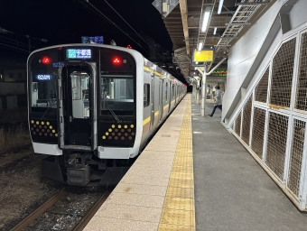 黒磯駅から那須塩原駅の乗車記録(乗りつぶし)写真