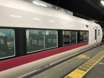 品川駅から柏駅の乗車記録(乗りつぶし)写真