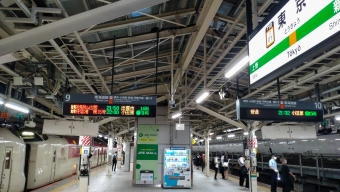 東京駅から米子駅:鉄道乗車記録の写真