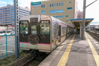 福島駅から飯坂温泉駅:鉄道乗車記録の写真