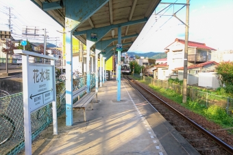 花水坂駅から福島駅:鉄道乗車記録の写真