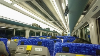 那須塩原駅から郡山駅の乗車記録(乗りつぶし)写真