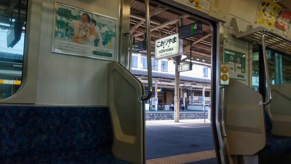 鉄道乗車記録「郡山駅から福島駅」車内設備、様子の写真(1) by やまやま 撮影日時:2021年07月18日