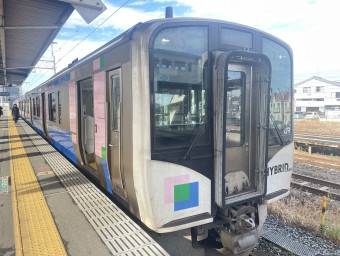 仙台駅から女川駅の乗車記録(乗りつぶし)写真