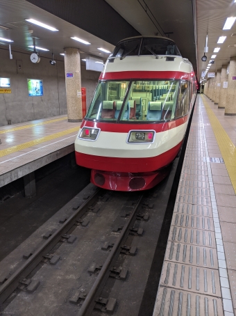長野駅から府中本町駅の乗車記録(乗りつぶし)写真