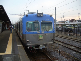 赤坂駅から赤城駅の乗車記録(乗りつぶし)写真