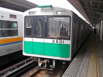 本町駅から朝潮橋駅の乗車記録(乗りつぶし)写真