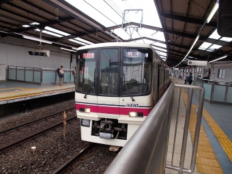 千歳烏山駅から京王稲田堤駅の乗車記録(乗りつぶし)写真