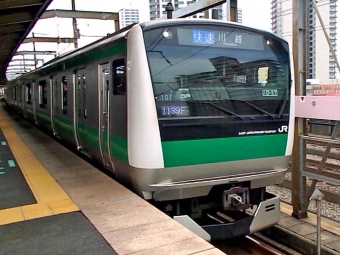 戸田公園駅から武蔵浦和駅の乗車記録(乗りつぶし)写真