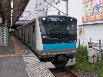 蕨駅から西川口駅の乗車記録(乗りつぶし)写真