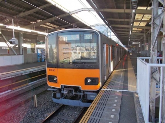 鷺沼駅から宮崎台駅の乗車記録(乗りつぶし)写真