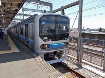 板橋駅から与野本町駅の乗車記録(乗りつぶし)写真
