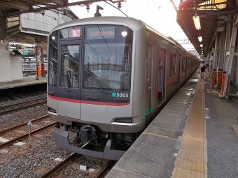 久喜駅から春日部駅の乗車記録(乗りつぶし)写真