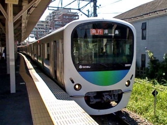 上石神井駅から花小金井駅の乗車記録(乗りつぶし)写真