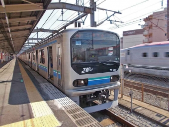 赤羽駅から戸田駅の乗車記録(乗りつぶし)写真