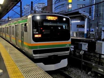 深谷駅から藤沢駅の乗車記録(乗りつぶし)写真