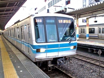 東陽町駅から船橋駅の乗車記録(乗りつぶし)写真