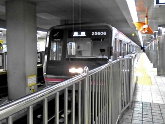 野田阪神駅から阿波座駅の乗車記録(乗りつぶし)写真