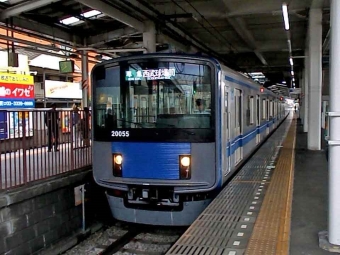 高田馬場駅から鷺ノ宮駅の乗車記録(乗りつぶし)写真