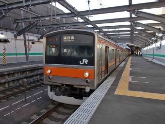 西国分寺駅から新小平駅の乗車記録(乗りつぶし)写真