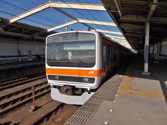 新小平駅から市川大野駅の乗車記録(乗りつぶし)写真