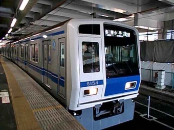 秋津駅から所沢駅の乗車記録(乗りつぶし)写真