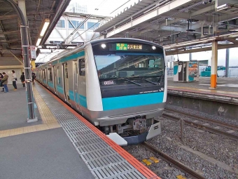 秋葉原駅から川崎駅の乗車記録(乗りつぶし)写真