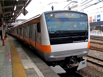 豊田駅から八王子駅の乗車記録(乗りつぶし)写真