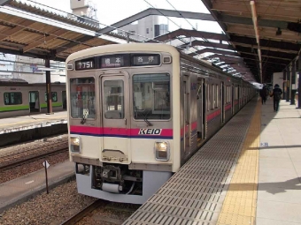 笹塚駅から京王多摩センター駅の乗車記録(乗りつぶし)写真