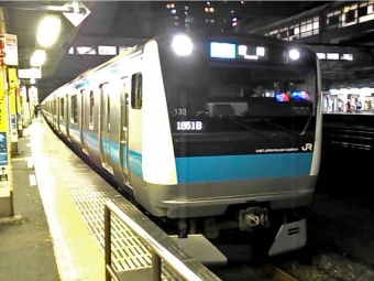 田端駅から日暮里駅の乗車記録(乗りつぶし)写真