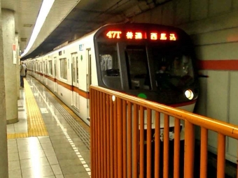 東日本橋駅から五反田駅の乗車記録(乗りつぶし)写真