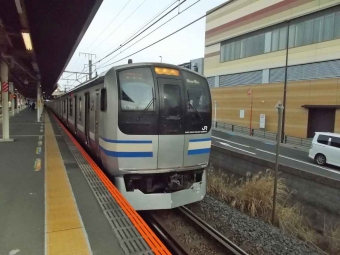 市川駅から新川崎駅の乗車記録(乗りつぶし)写真