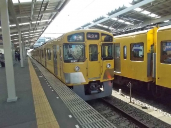 東村山駅から小川駅:鉄道乗車記録の写真