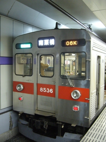 溝の口駅から錦糸町駅の乗車記録(乗りつぶし)写真